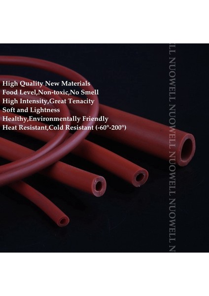 7X10MM Tarzı 100CM 100CM Çap 2~32MM Yüksek Korozyon Kırmızı Silikon Hortum Esnek Silika Jel Boru Akvaryum Hava Pompası Hortumu Gıda Seviyesi Güvenlikli Yumuşak Boru (Yurt Dışından) modelleri
