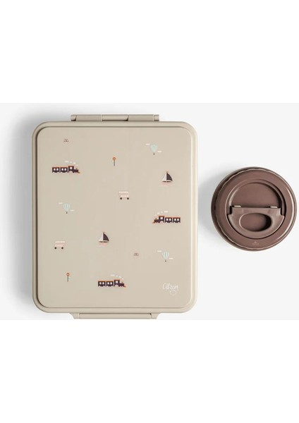 Grand Beslenme Kutusu Seti - 4 Bölmeli ve Çelik Kavanozlu - Vehicles 1286548