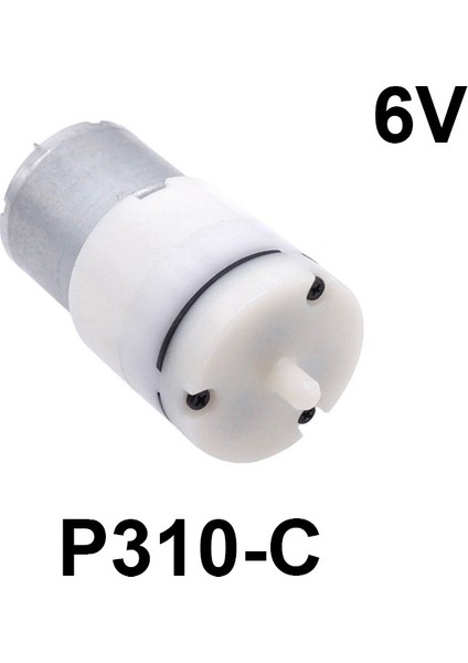 P310-C 6V Vakum Pompası Dc 6V 3.7V Su Pompası Diyafram Pompası Negatif Basınç Pompası Elektrikli Mini Pompası Püskürtme Makinesi Parçaları Için (Yurt Dışından)