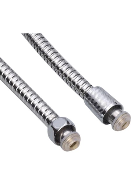 2,5 M Tarzı Paslanmaz Çelik Duş Hortumu Çift Tokalı Su Borusu Patlama Geçirmez Hortum Yaylı Boru Banyo Aksesuarları (Yurt Dışından) indirimleri