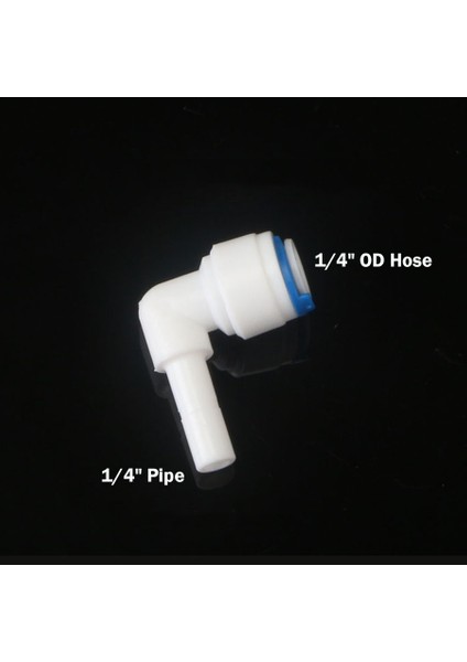 NO.1144 Stili Ters Ozmoz Hortum Bağlantı Hızlı Bağlantı Dik Düz Tee Ro Su Akvaryum Plastik Birleşme Boru Bağlantısı (Yurt Dışından)