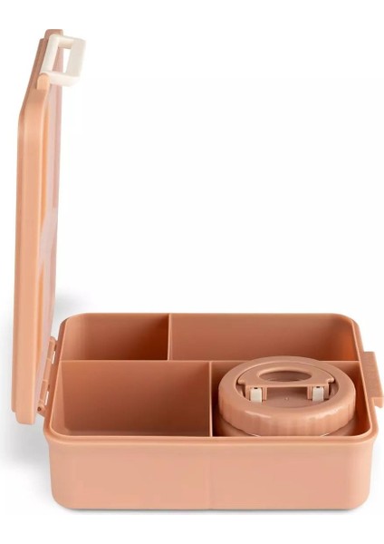 Grand Beslenme Kutusu Seti - 4 Bölmeli, Sosluk ve Çelik Kavanozlu - Blush Pink 1196489 modelleri