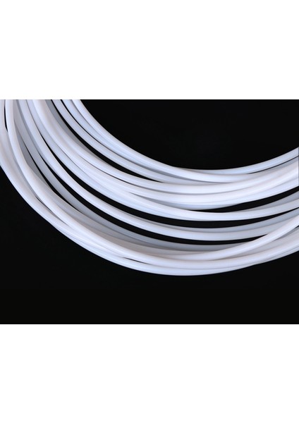 Beyaz Stil 4X5MM 3D Yazıcı Parçaları Boru J-Kafa Için 1 Metre Ptfe Tüp (Yurt Dışından)