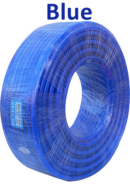 Mavi Stil 10 Metre Kompresör Için Pu Hortum Pnömatik Tüp Boru 6x4 12X8 Polyüretan Hortum - E-Ticaret (Yurt Dışından)