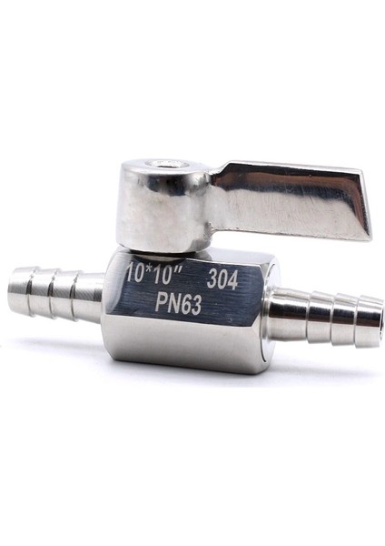 Mavi Saplı 10X10 Stili 2 Adet Ev Yapımı Bira Için Minyatür Hijyenik Küresel Vana Paslanmaz Çelik Mavi Saplı Hortum Bağlantılı (Yurt Dışından) indirimleri