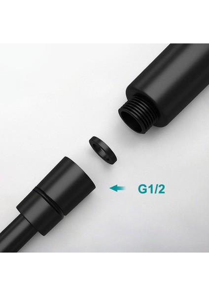 Gümüş Tarzı Mat Siyah Parlak Krom Fırçalanmış Altın Gül Altın Metal Gri 1.5m Duş Hortumu Paslanmaz Çelik Pvc Patlama Geçirmez Banyo (Yurt Dışından) modelleri