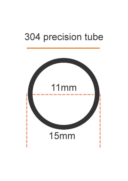 15X2MM Tarzı 300 mm Od Paslanmaz Çelik Hassas Boru Dış Çap Duvar Kalınlığı Toleransı Polde Dışarı (Yurt Dışından)