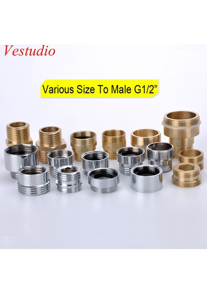 M22XMDN15 Stili Erkek Dişi G Boru Bağlantıları Su Arıtıcı Aksesuarları Için Pirinç Musluk Aerator Adaptörü G (Yurt Dışından) fiyatları