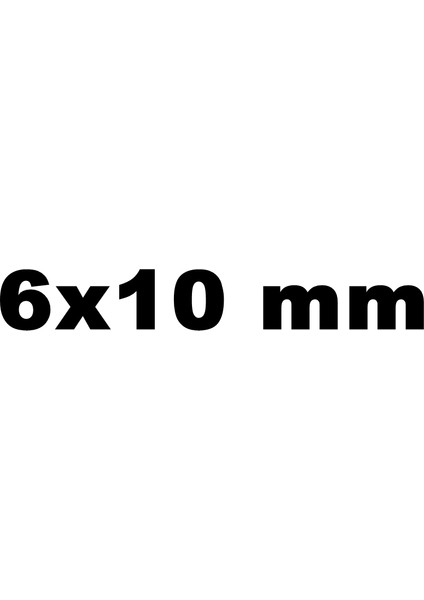 6X10MM Tarzı 1 Metre 1m Gıda Sınıfı Şeffaf Silikon Kauçuk Hortum Esnek Silikon Boru Dış Çapı (Yurt Dışından)