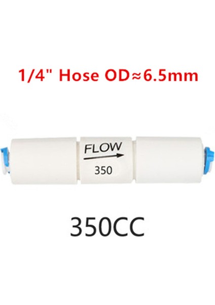 350CC Tarzı Ro Su Sistemi Atık Su Akış Regülatörü Kısıtlayıcı Od Hortum Ters Ozmoz Hızlı Boru Bağlantısı (Yurt Dışından)