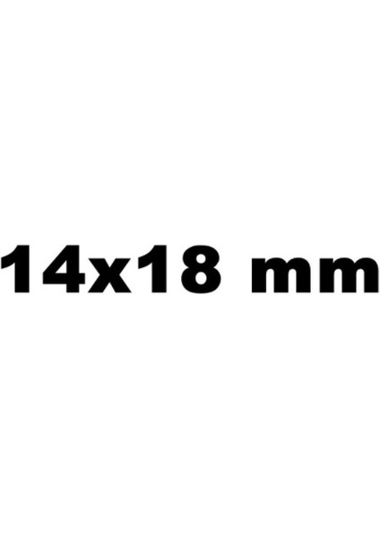 14X18 Tarzı 5 Metre 1m Gıda Sınıfı Şeffaf Silikon Kauçuk Hortum Esnek Silikon Boru Dış Çapı (Yurt Dışından)