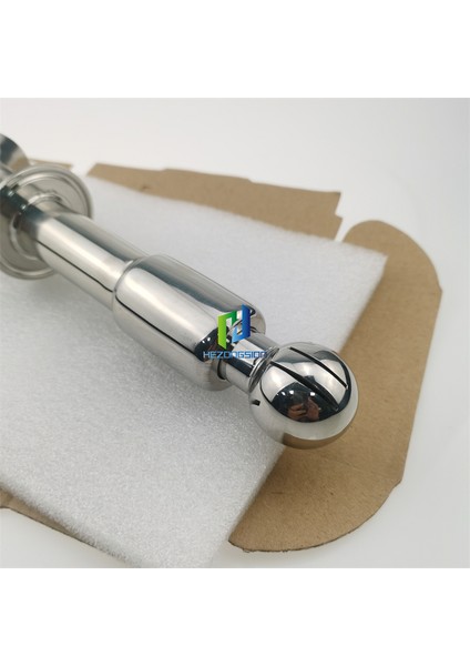 1,5 Inç x 1,5 Inç Tarzı 1.5 Tri Clamp'tan Tri Clamp Ri Clover Uyumlu Paslanmaz Çelik Tank Temizleme Topu Rotasyon Cıp Sprey Başlığı (Yurt Dışından)