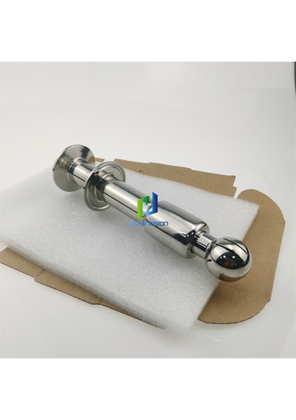 1,5 Inç x 1,5 Inç Tarzı 1.5 Tri Clamp'tan Tri Clamp Ri Clover Uyumlu Paslanmaz Çelik Tank Temizleme Topu Rotasyon Cıp Sprey Başlığı (Yurt Dışından)