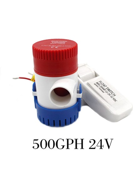 500 24V 12V 24V Elektrikli Dalmalı Deniz Pompası Gph Set Mini Su Tekne Pompası Mikro Motor Güneş Enerjili Su Toplayıcı Havuz (Yurt Dışından)