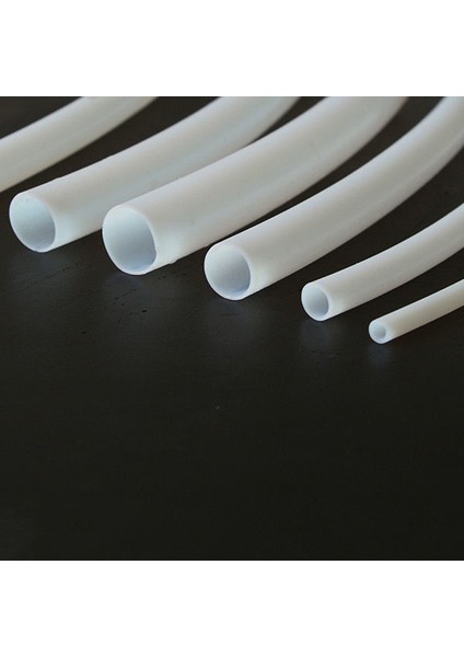 Beyaz Stil Kimlik 12MM x 16MM Ptfe Boru 600V Iç Çap .mm F46 Izoleli Hortum Rijit Boru Sıcaklık Korozyon Direnci (Yurt Dışından)