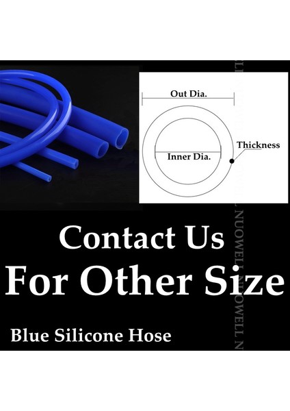 Stili Özelleştirin 100CM 100CM I.d 2~32MM Isıya Dayanıklı Mavi Silikon Hortum Esnek Silika Jel Boru Akvaryum Hava Pompası Gıda Sınıfı Bira Süt Yumuşak Boru (Yurt Dışından)