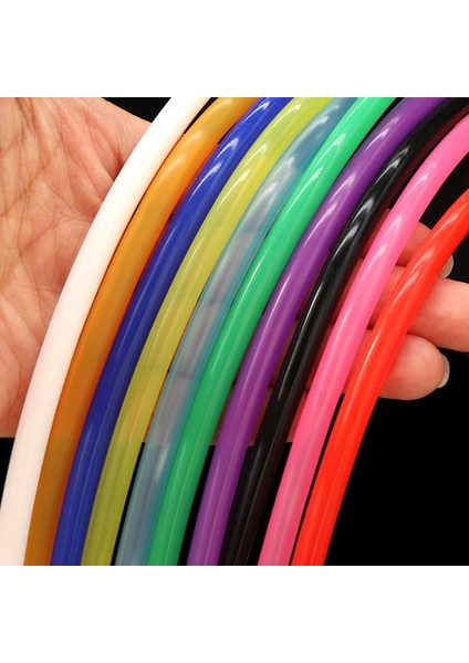 Meyve Yeşili Tarzı Kimlik 4mm Dış Çap 7mm 1 Metre Id Silikon Boru Esnek Kauçuk Hortum Gıda Sınıfı Yumuşak Içecek Borusu Su Bağlantısı (Yurt Dışından) fırsatları