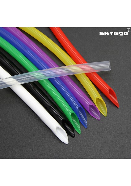 Sarı Stil Kimlik 2mm Dış Çap 4mm Esnek Silikon Boru Kauçuk Hortum Gıda Sınıfı Yumuşak Boru Içme Borusu Su Hortumu Bağlantı Parçası Id Ölçüsü (Yurt Dışından)