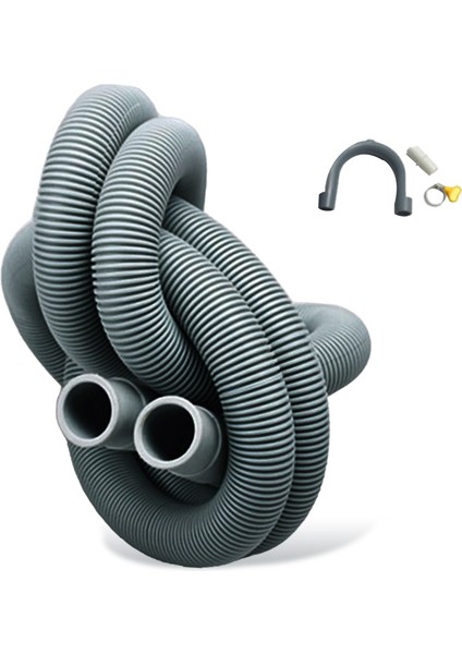 3 M Tarzı Kalın Duvarlı Sızdırmaz Drenaj Hortumu Kıvrımlı Tasarım Bulaşık Makinesi Çamaşır Makinesi Uzatma Drenaj Borusu Kanalizasyon Aksesuarları (Yurt Dışından) modelleri