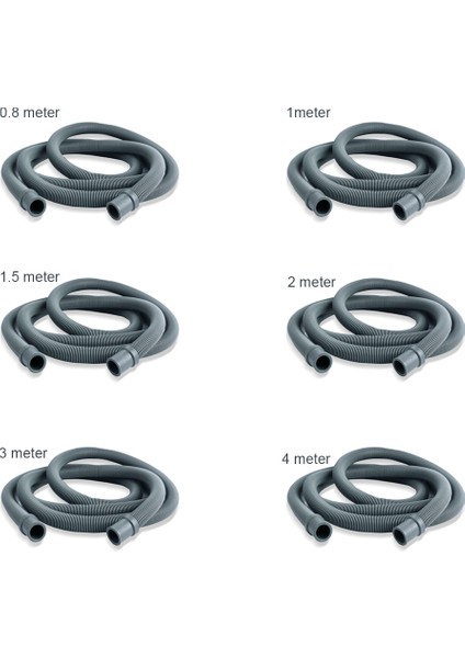 3 M Tarzı Kalın Duvarlı Sızdırmaz Drenaj Hortumu Kıvrımlı Tasarım Bulaşık Makinesi Çamaşır Makinesi Uzatma Drenaj Borusu Kanalizasyon Aksesuarları (Yurt Dışından) indirimleri