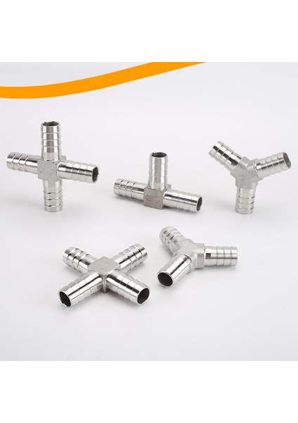 Tişört Tarzı 14 mm Hortum Düşük Paslanmaz Çelik Hortum Kuyruk Bağlantıları T Tipi Y Tipi Boru Bağlantı Parçası Pagoda Kuyruk Bağlantısı (Yurt Dışından) fırsatları