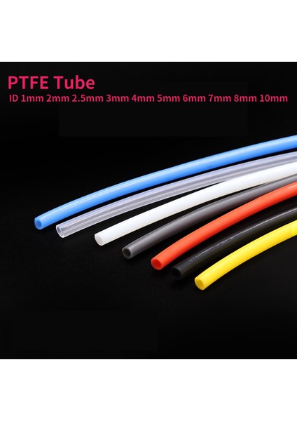 Gri Tarzı 2X4MM 3D Yazıcı Parçaları Boru J-Kafa Için 1 Metre Ptfe Tüp (Yurt Dışından)