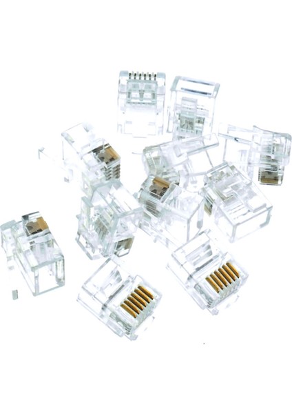 Tek-Iş Telefon 6p-6c Plug 25 Adet