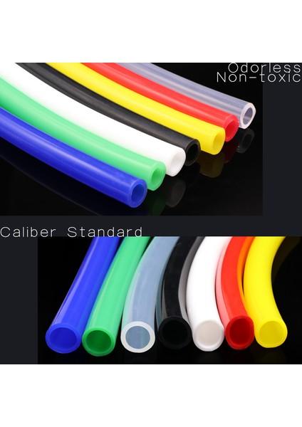 Net Stil Kimlik 7mm Dış Çap 9mm 1 Metre Silikon Boru Esnek Kauçuk Hortum Gıda Sınıfı Içecek Borusu Su Bağlantısı Id (Yurt Dışından) fiyatları