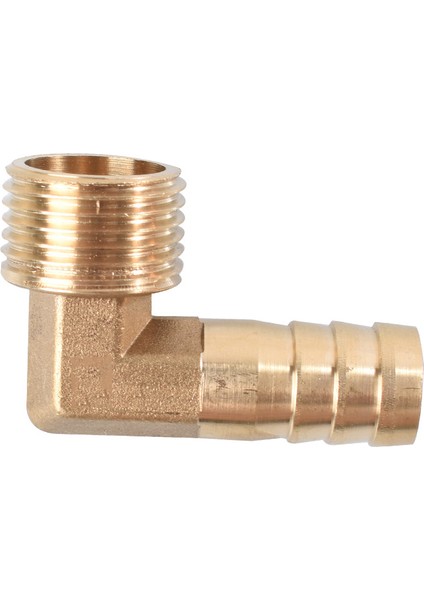 Kadın Düz Stil 10 mm Dış Çap Hortum Bağlantı Parçası x Bsp Erkek Dirsek Fitting Konnektörü (Yurt Dışından)