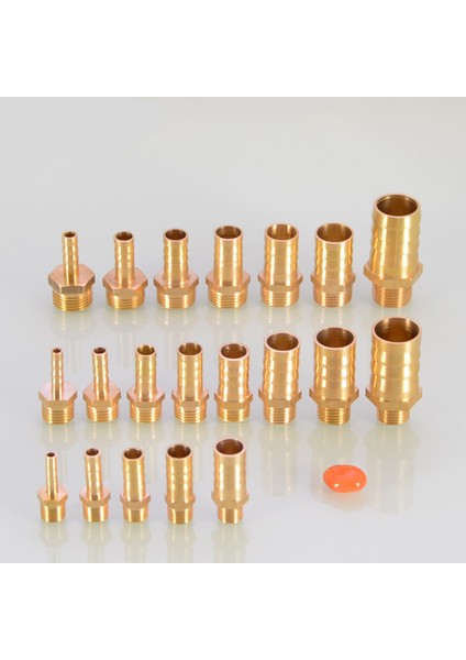 1L4BSP 10MM Diken Stili 1 Parça Brae Uygun mm Hortum Bağlantı Nipel Bsp Erkek Bağlayıcı Ortak Bakır Adaptörü (Yurt Dışından) fiyatları