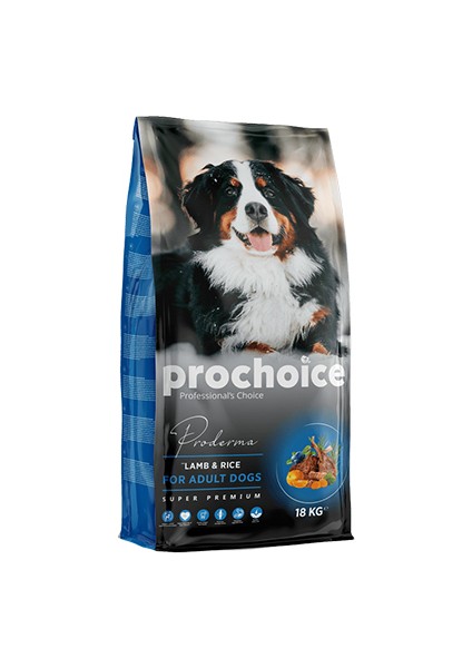 Proderma Kuzulu ve Pirinçli Yetişkin Köpek Maması 18 Kg