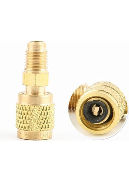 180 Derece Stili 1pc Klima R410A Adaptör Sıvı Ekleme Borusu Derece Bağlantı Parçası Flor Ekleme Borusu R22 T Soğutma Bağlayıcı (Yurt Dışından)