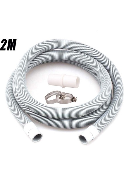 2m Tarzı Makine Bulaşık Makinesi Tahliye Atık Hortumu Uzatma Borusu ve Askı Seti (Yurt Dışından)
