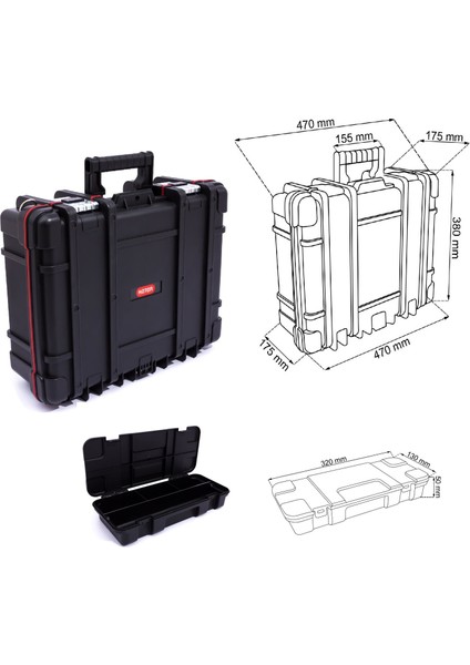 Technician Box 18.9" Takım Çantası