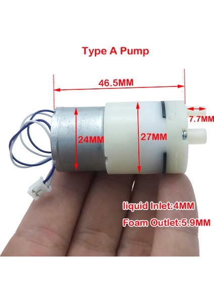 B Tipi Pompa M Köpük Pompası Dc 3V 3.7V Su Pompası Diafragma Pompası Küçük Elektrikli Pompası Püskürtme Makinesi Parçaları Otomatik Sabunluk (Yurt Dışından) fırsatları