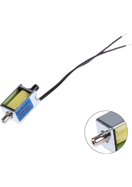 1 Adet Iki Pozisyonlu Iki Yollu Dc 5V CJAB05A1 Normal Kapalı Solenoid Valf (Yurt Dışından)