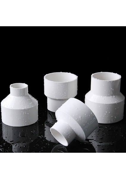 Beyaz Stil 75X50MM Vc Redüktör Soket Metrik Solvent Kaynak Basınç Boru Bağlantısı Akvaryum Sulama (Yurt Dışından)
