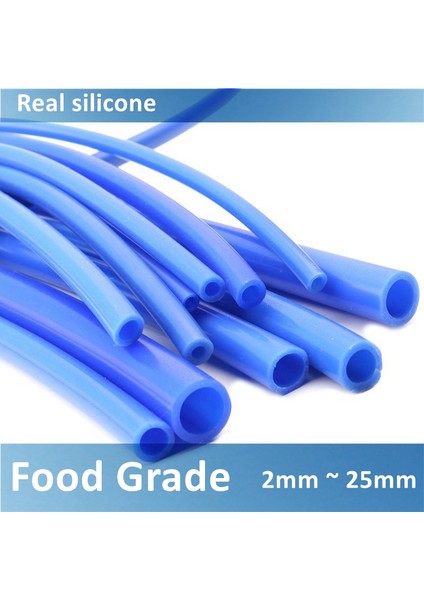 4X6MM Tarzı Evrensel Mavi Silikon Vakum Tüp Hortum 2MM~25MM Esnek Gıda Sınıfı Silikon Boru Araba Yarış Hattı Tüpü (Yurt Dışından) fiyatları