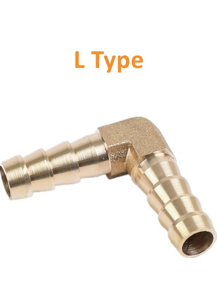 Dirsek 2 Yollu Stil 12 mm Diken 6mm Bakır Su Borusu Için Pirinç Barba Boru Bağlantı Parçası Düz Dirsek T Y x Şekilli Yol Bağlayıcı (Yurt Dışından)