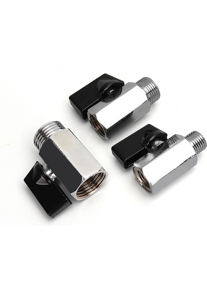 1l8 Erkekten Kadına Tarzı Siyah Mini Vana Erkek Dişi Hava Kompresörü Su Gaz Yağ Kapatma Valfi Pirinç Bilyalı Vana Bsp Dişli (Yurt Dışından) fiyatları