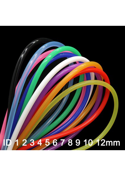 Net Stil Kimlik 3mm Dış Çap 5mm 1 Metre Silikon Boru Esnek Kauçuk Hortum Gıda Sınıfı Içecek Borusu Su Bağlantısı Id (Yurt Dışından) fırsatları