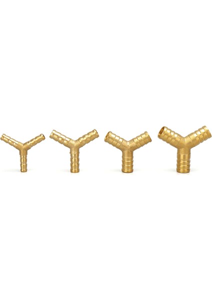 x 4 Yol (Çapraz) Stili 19 mm Diken 6mm Bakır Su Borusu Için Pirinç Barba Boru Bağlantı Parçası Düz Dirsek T Y x Şekilli Yol Bağlayıcı (Yurt Dışından)