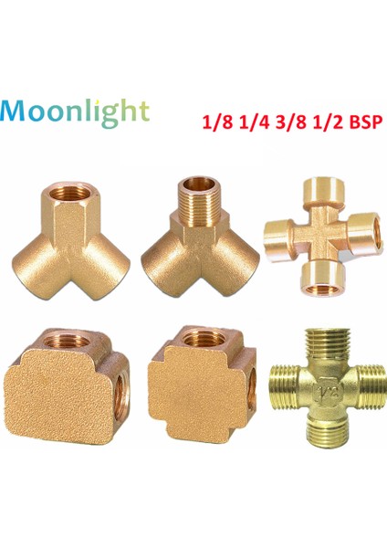 3l8 Kare Tişört F Stili Bsp Dişi Erkek Konu Teecrosssquare Tipi Redüksiyon Bakır Butt Ek Adaptör Adaptör Manşon Pirinç Bağlantı Parçaları (Yurt Dışından) fiyatları