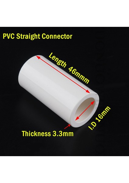 120 Derece Tarzı 5 Adet 2~ Iç Çap Beyaz Pvc Boru Bağlantı Elemanları Pvc Düz Dirsek Tee Bağlayıcı Plastik Mafsal Kendin Yap Gardırop Çadır Bağlantı Elemanları (Yurt Dışından) fiyatları