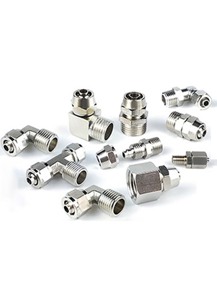 Pv Tarzı 8 mm Hortum Tüp Bağlantı Elemanları Için Bakır Pnömatik Fittings Hava Bağlantısı Od Konu Bsp Hızlı Bağlayıcı (Yurt Dışından)