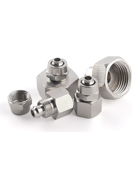 Pv Tarzı 8 mm Hortum Tüp Bağlantı Elemanları Için Bakır Pnömatik Fittings Hava Bağlantısı Od Konu Bsp Hızlı Bağlayıcı (Yurt Dışından)
