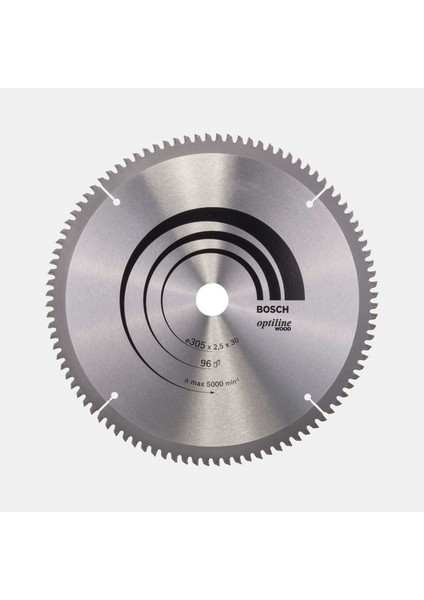 Optiline Daire Testere Bıçağı 305X30 mm 96 Diş