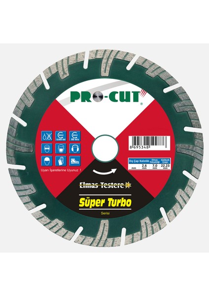 Elmas Testere -115ST 50985 Procut