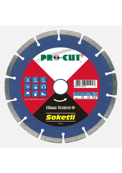 Elmas Testere -115HA 54101 Procut