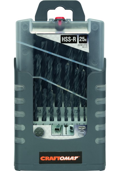 Hss-R Metal Matkap Ucu Set 1-13 mm